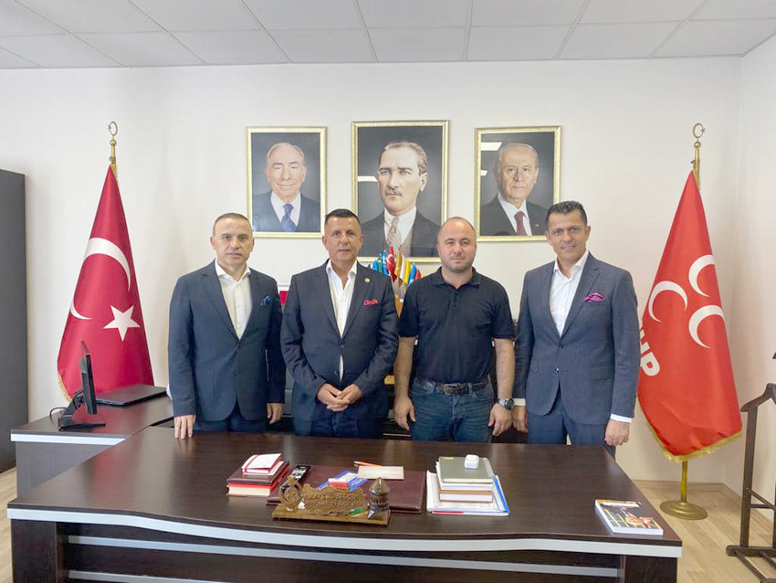 Arkaz’dan MHP’ye ziyaret