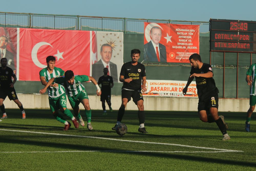 Çatalcaspor kupayı fazla istemedi 3-2