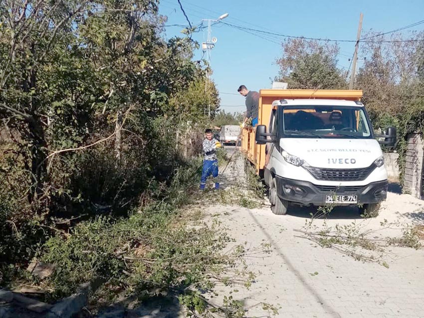 Sonbahar temizliği Küçükkılıçlı’dan başladı