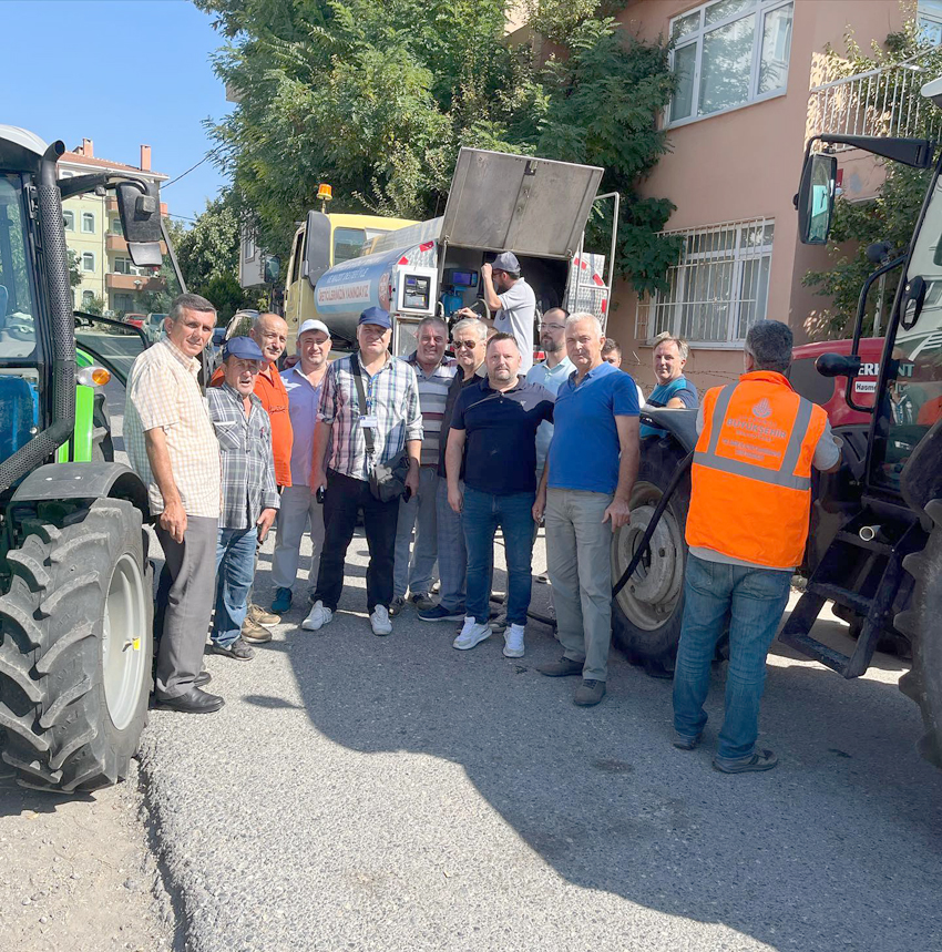 Selimpaşalı çiftçilere İBB’den mazot desteği