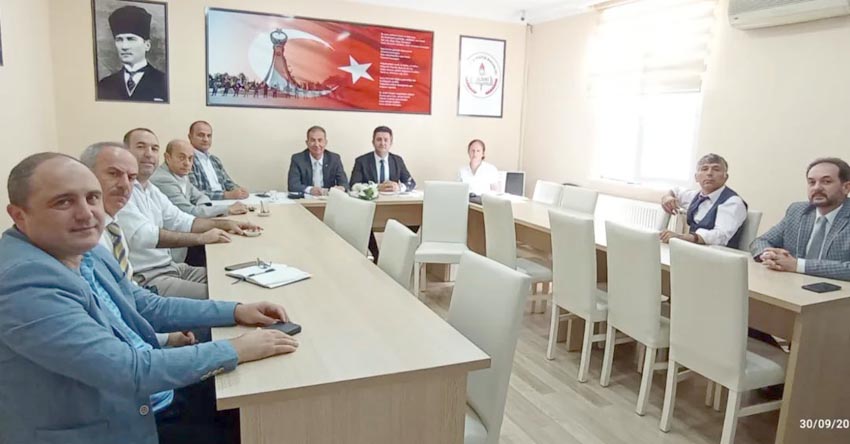 Meslek Lisesi müdürleriyle toplantı