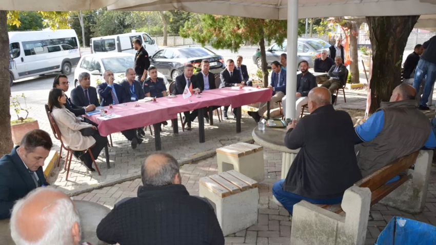 Kaymakam Toğan’ın ziyaretleri sürüyor