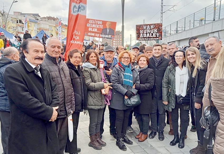 CHP Silivri’den İmamoğlu’na tam destek