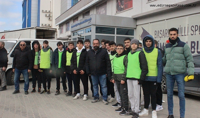 Edirne’de spor kulüpleri tek yürek