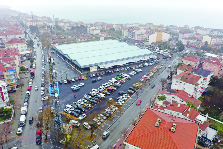 Selimpaşa Çevre Dostu Kapalı Pazar yerine kavuşuyor