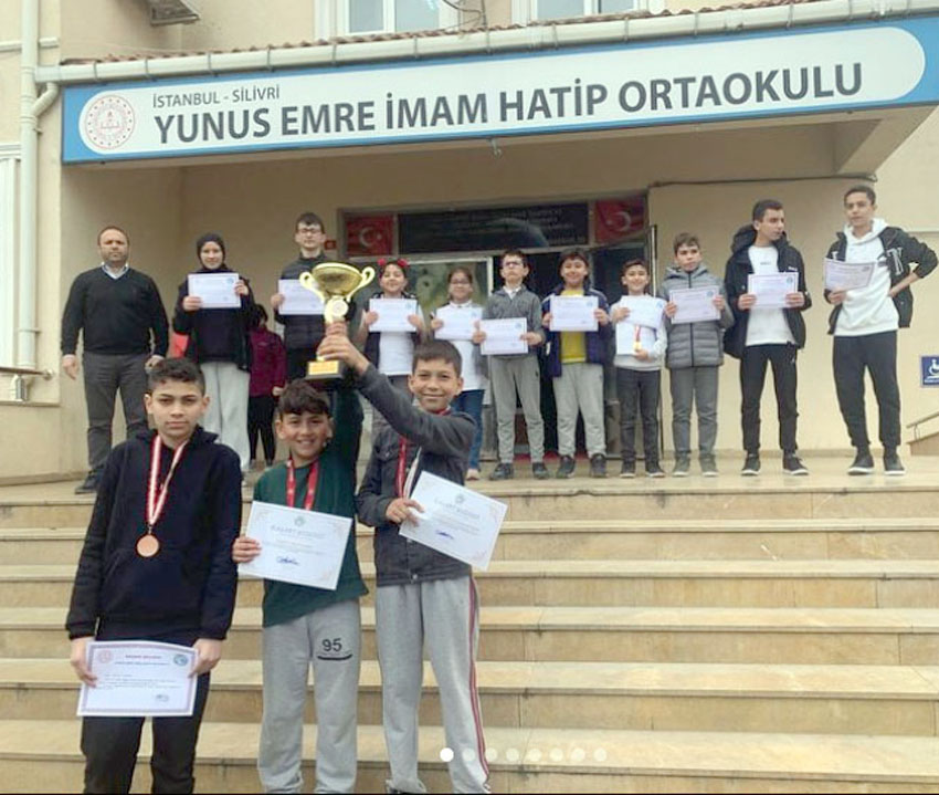 Yunus Emre’de ödül töreni