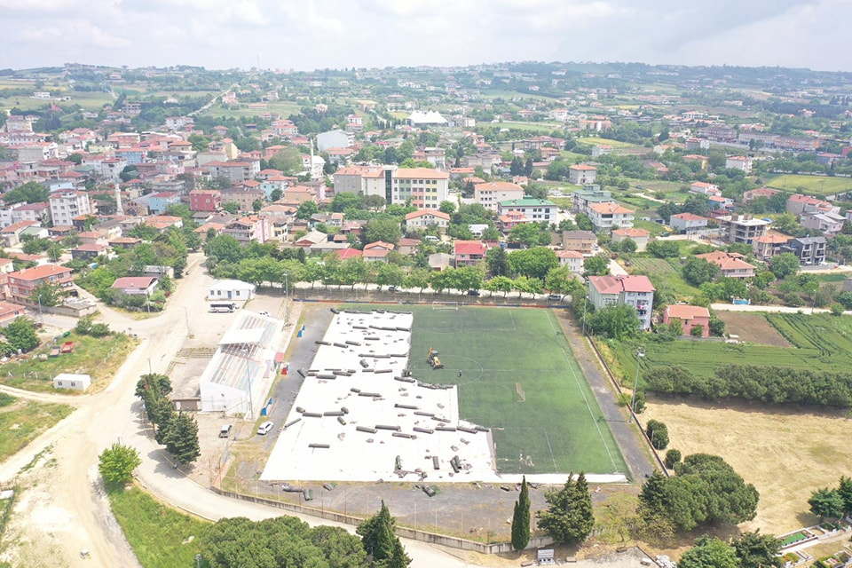 Yılmaz talimat verdi Ortaköy Stadı baştan aşağı yenileniyor