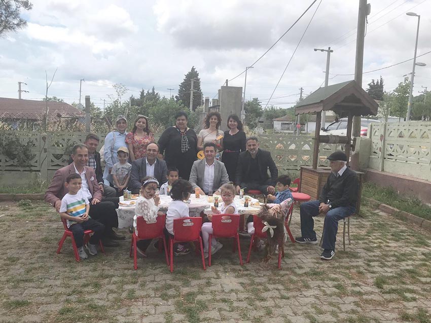 Köy Yaşam Merkezi öğrencileri Masal Evi’nde