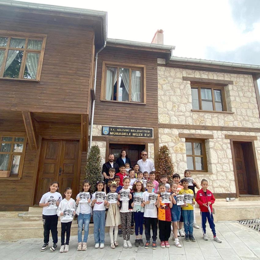 Gazi İlkokulu öğrencileri Mübadele Müzesi’ni gezdi