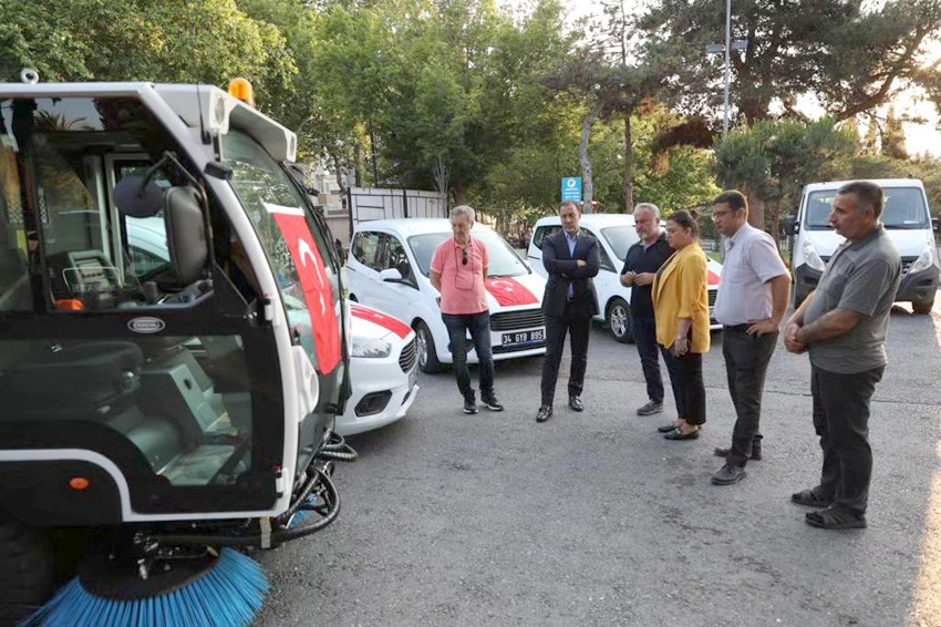 Belediye araç filosuna yeni takviye