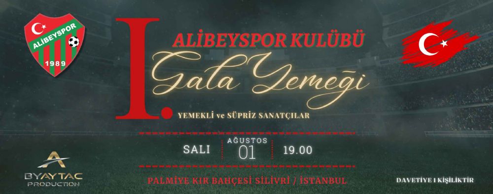 Alibeyspor’dan dev organizasyon