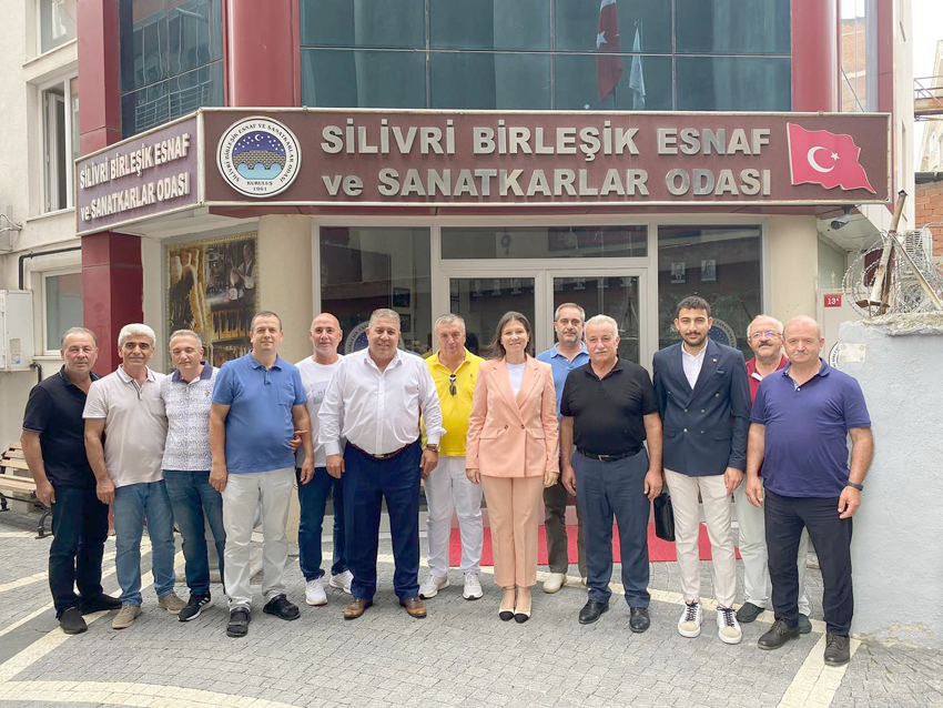 Bölük, esnaf temsilcileriyle istişare yaptı