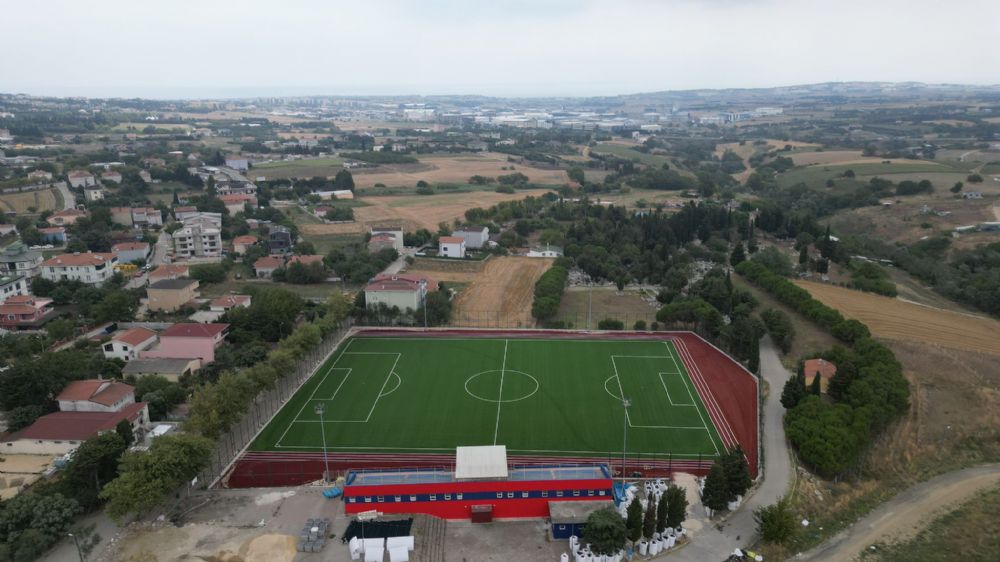 Volkan Yılmaz söz verdiği tarihte stadı yetiştirdi