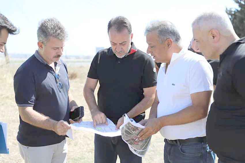 Yeni Bölge Trafik Müdürlüğü binası için inceleme