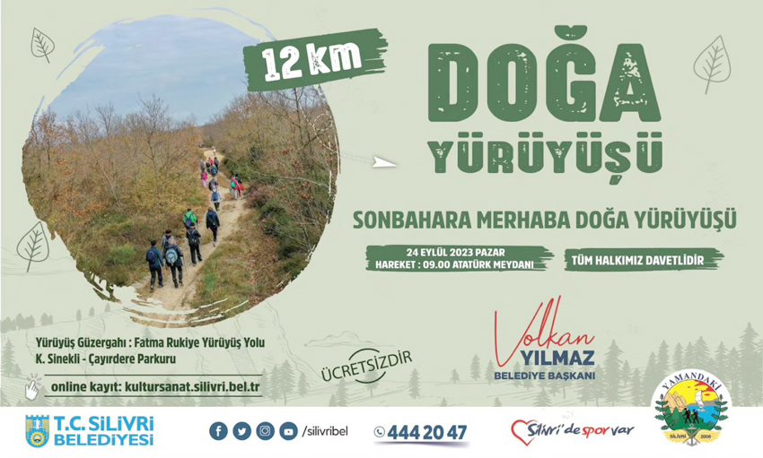 Doğa yürüyüşü düzenlenecek