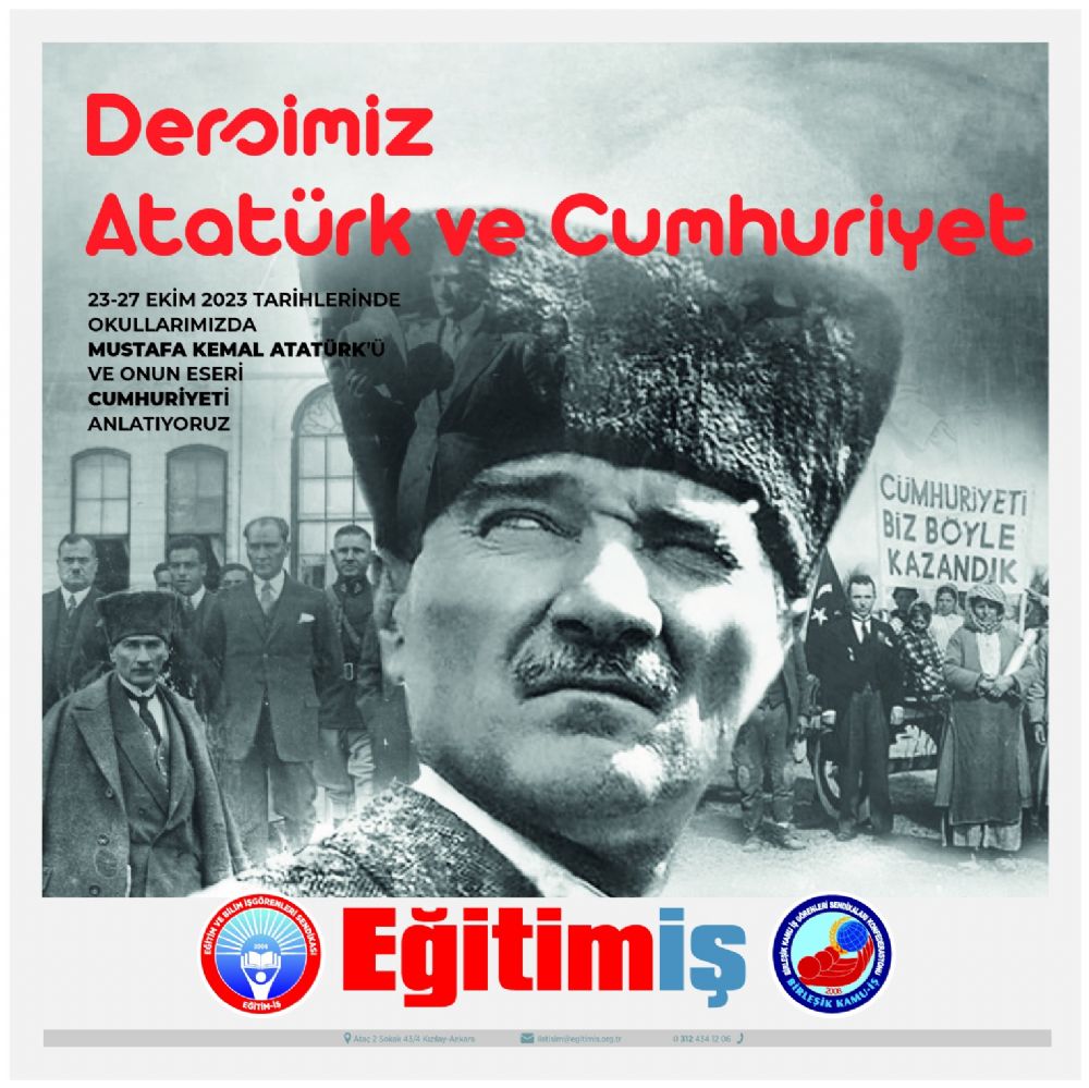 “Dersimiz Atatürk ve Cumhuriyet”