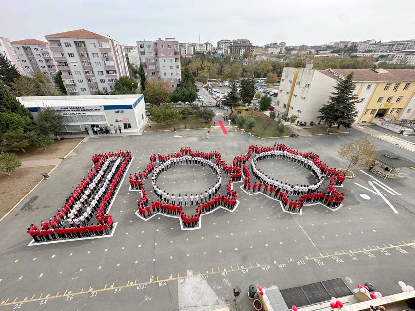 Cumhuriyet’imizin 100. yılında Dünya Çocuk Rekoruna imza attılar