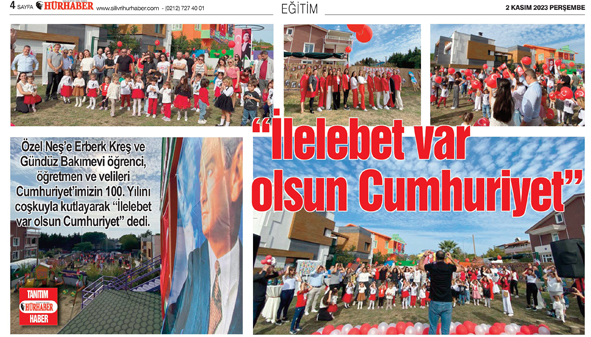 “İlelebet var olsun Cumhuriyet”