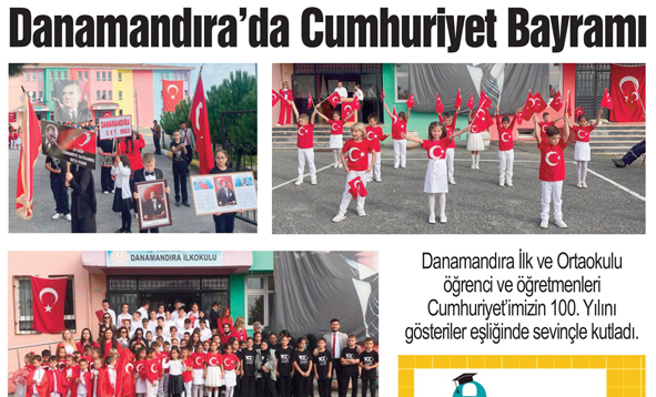 Danamandıra’da Cumhuriyet Bayramı