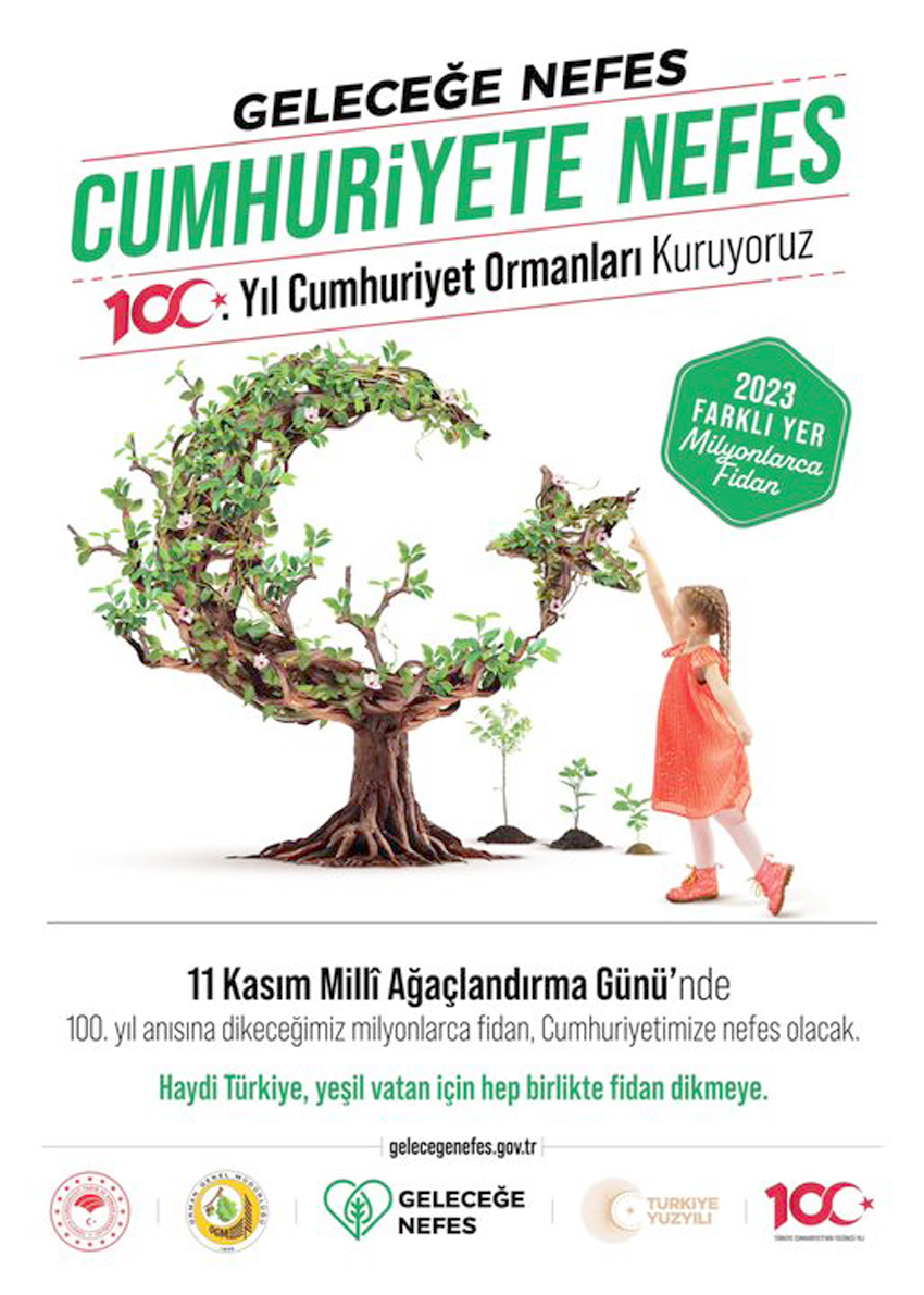 81 İlde Cumhuriyet Ormanları kurulacak