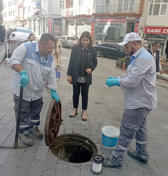 Kanalizasyon sistemlerine ilaçlama