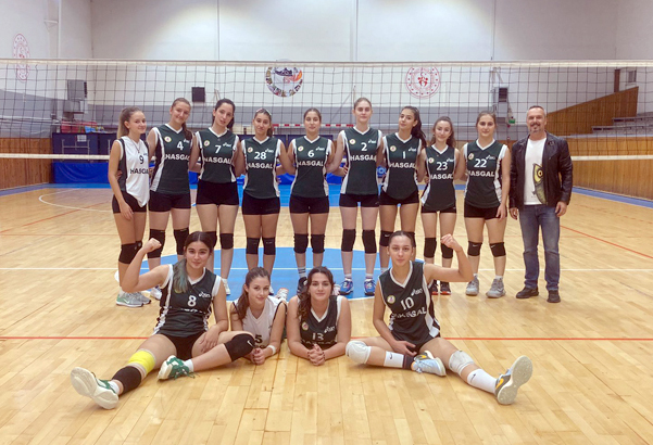 HASGAL Kız Voleybol Takımı üst tura çıktı