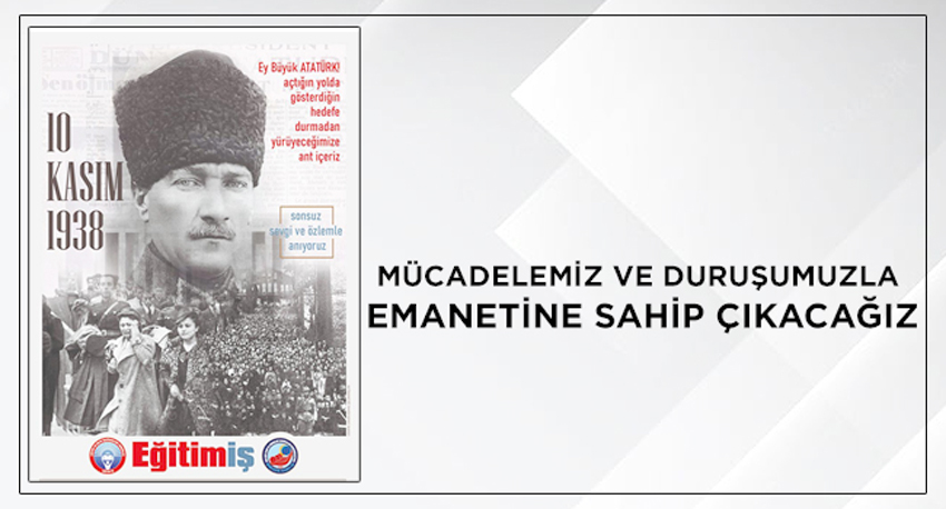 “Mücadelemiz ve duruşumuzla emanetine sahip çıkacağız”