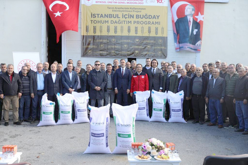 Buğday Tohumu Dağıtım programı düzenlendi