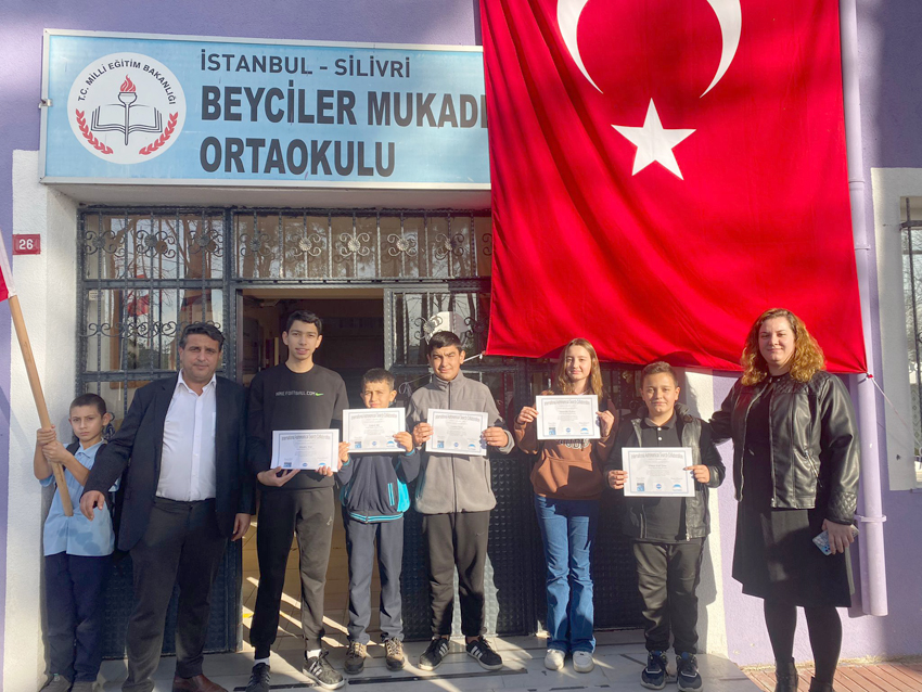 Beyciler öğrencilerinden Uluslararası Başarı