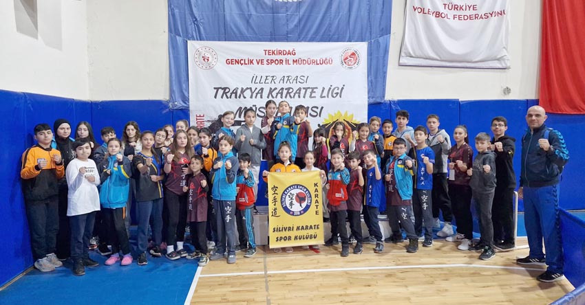 İller Arası Trakya Karate Ligi Müsabakası dereceleri