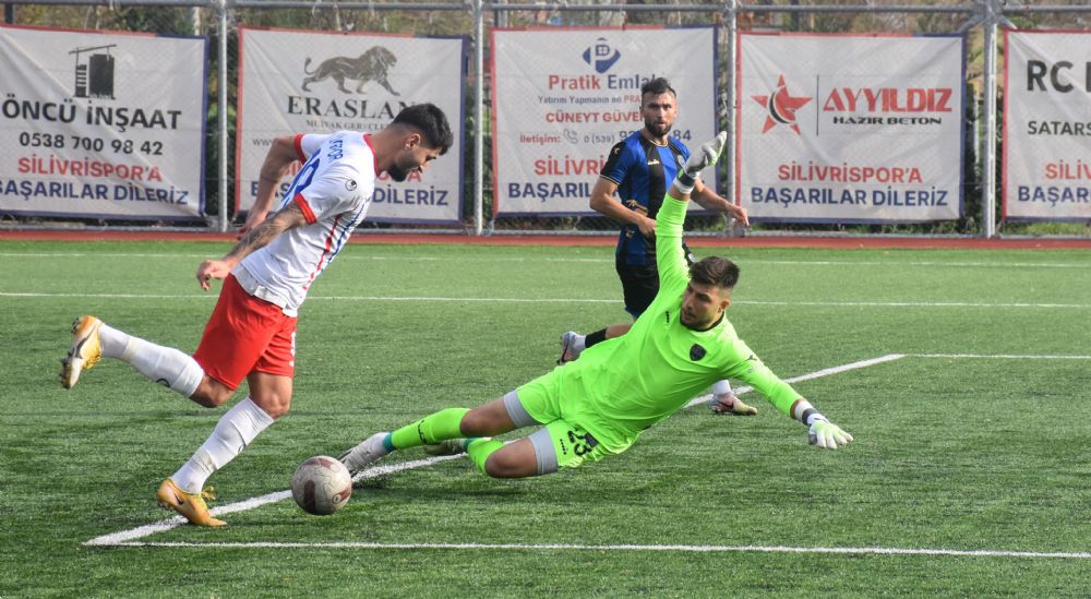 Silivrispor sadece 2 puan kaybetti 2-2