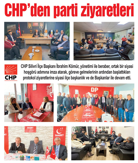 CHP’den parti ziyaretleri