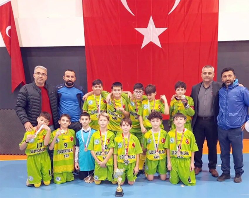 Futsal şampiyonu oldular