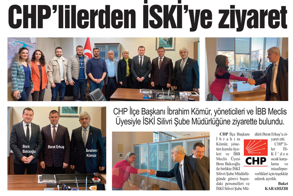 CHP’lilerden İSKİ’ye ziyaret