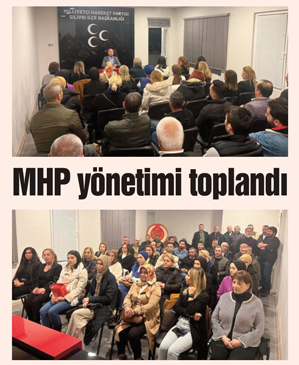 MHP yönetimi toplandı