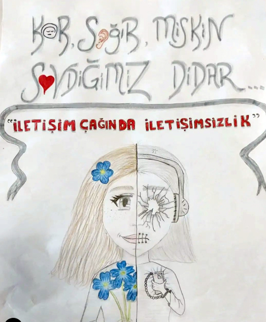 Berra Sena Şahin İlçe 1'incisi oldu