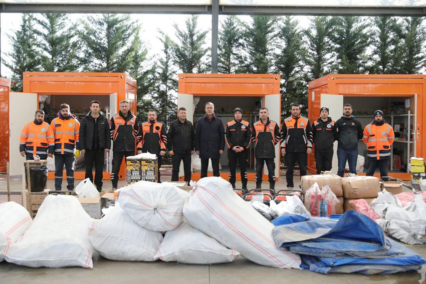 Arama kurtarma ekip ve ekipmanları hazırlandı