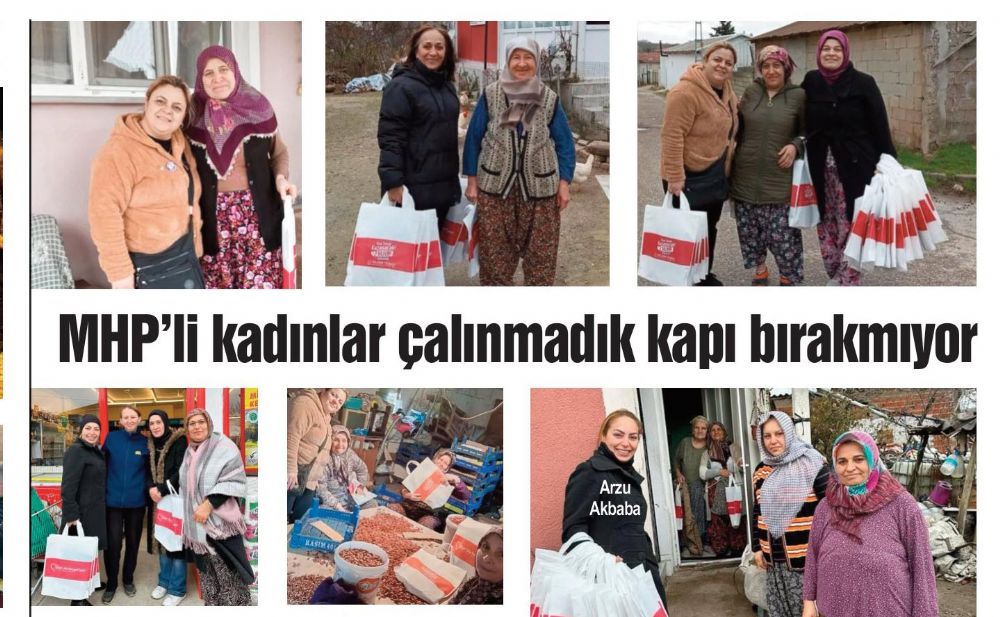 MHP’li kadınlar çalınmadık kapı bırakmıyor