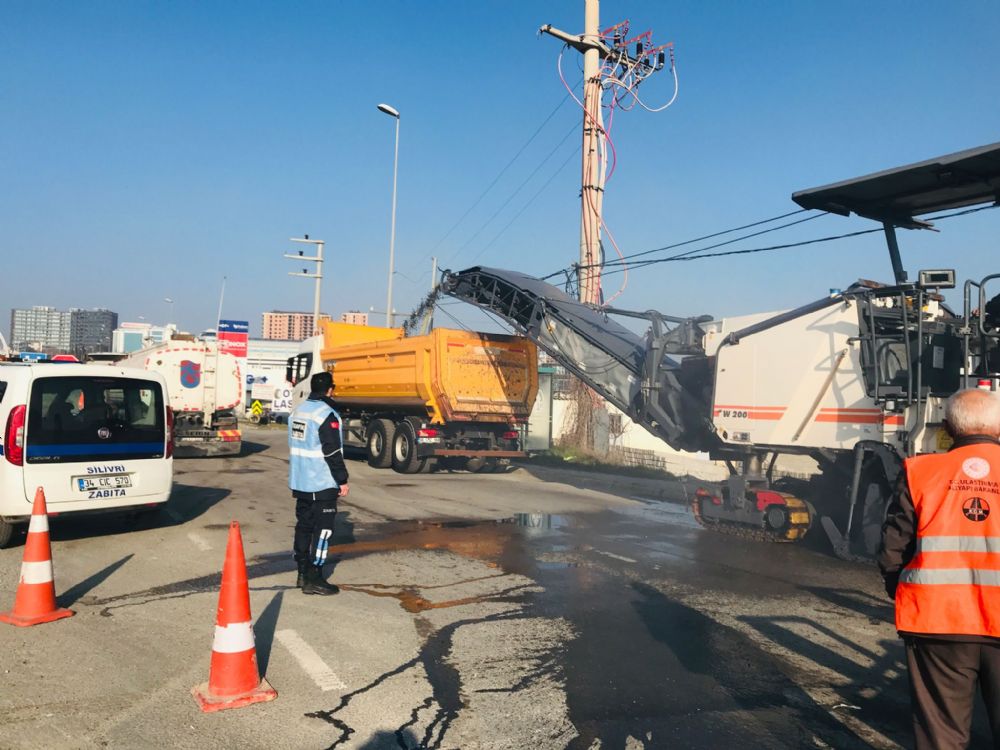 Gökkuşağı-Anadolu Hastanesi yolu asfaltlanıyor