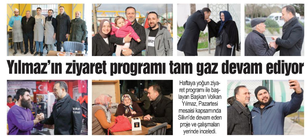 Yılmaz’ın ziyaret programı tam gaz devam ediyor