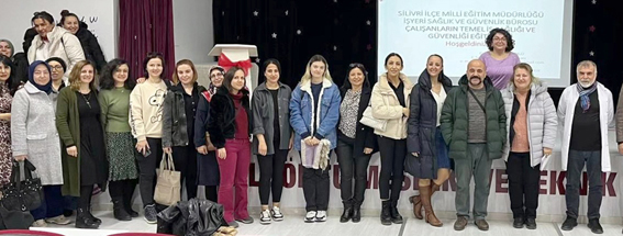 Baldöktü Lisesi’nde İş Sağlığı ve  Güvenliği eğitimi