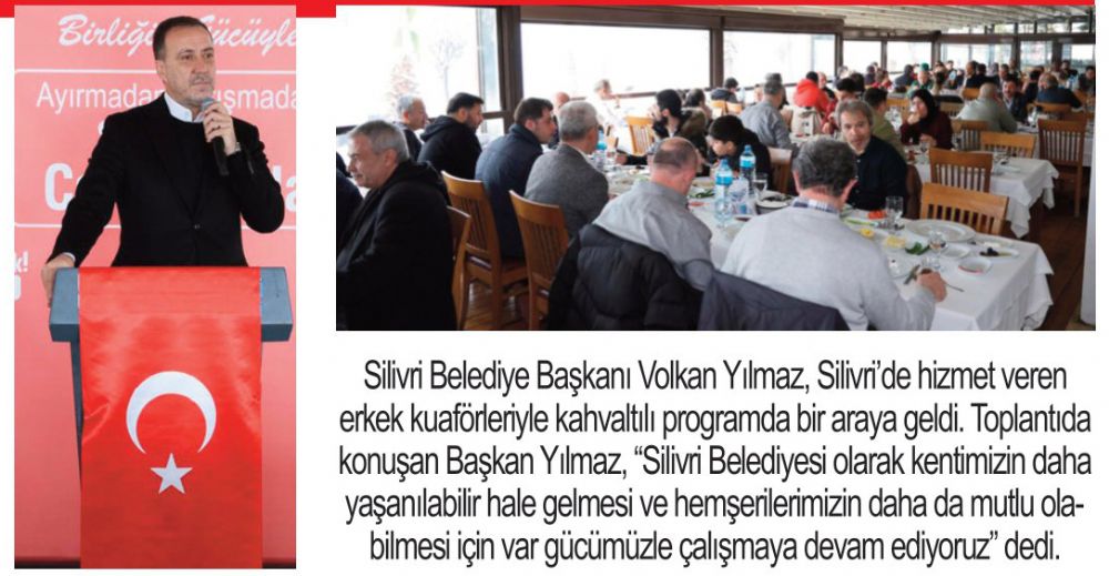 Başkan Yılmaz: Silivri’de meslek erbapları yetiştirilecek