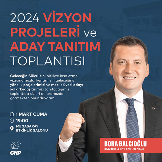 Balcıoğlu’dan proje ve aday tanıtımı