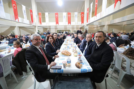 Büyükçavuşlu’da gönül sofrası dolup taştı