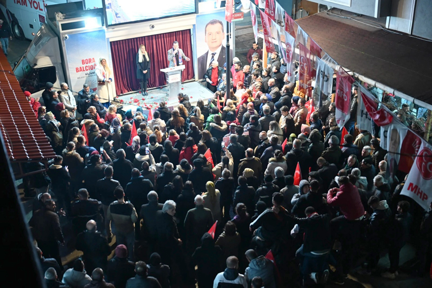 Ortaköy'de 'İstanbul'da İmamoğlu, Silivri'de Balcıoğlu' sloganı yankılandı