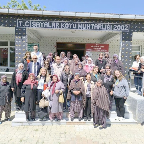 Kadın çiftçilere Kırmızı Biber Yetiştiriciliği eğitimi