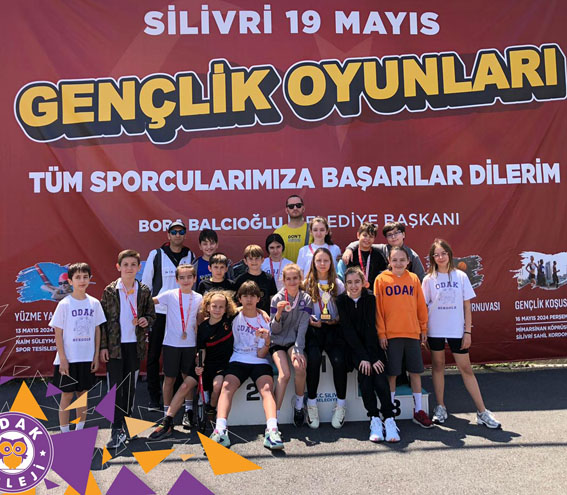 Odak Koleji öğrencilerinden spor başarıları