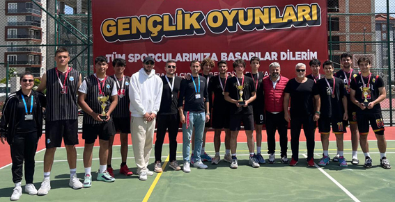 3x3 Basketbol Turnuvası’nın birincisi HASGAL