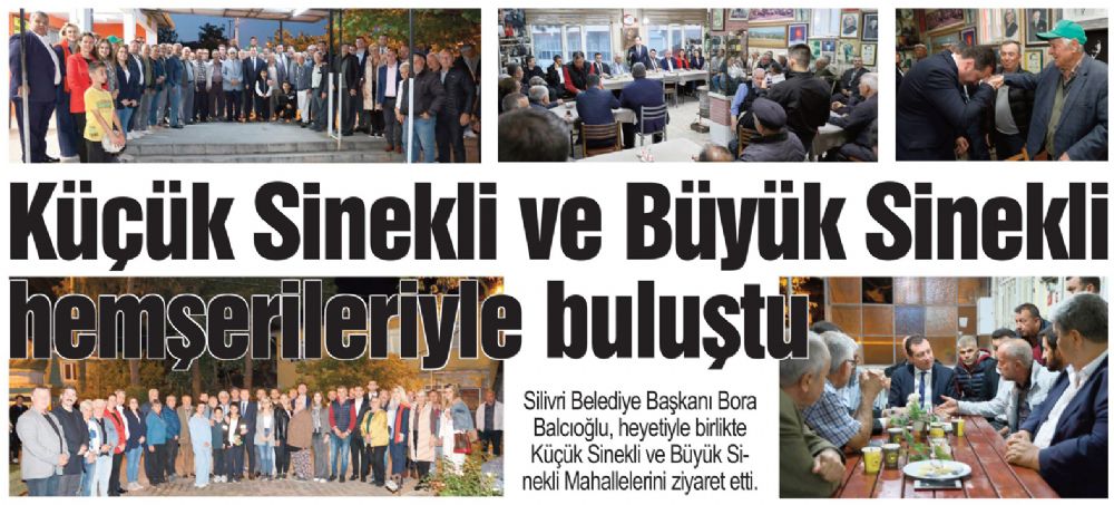 Küçük Sinekli ve Büyük Sinekli hemşerileriyle buluştu