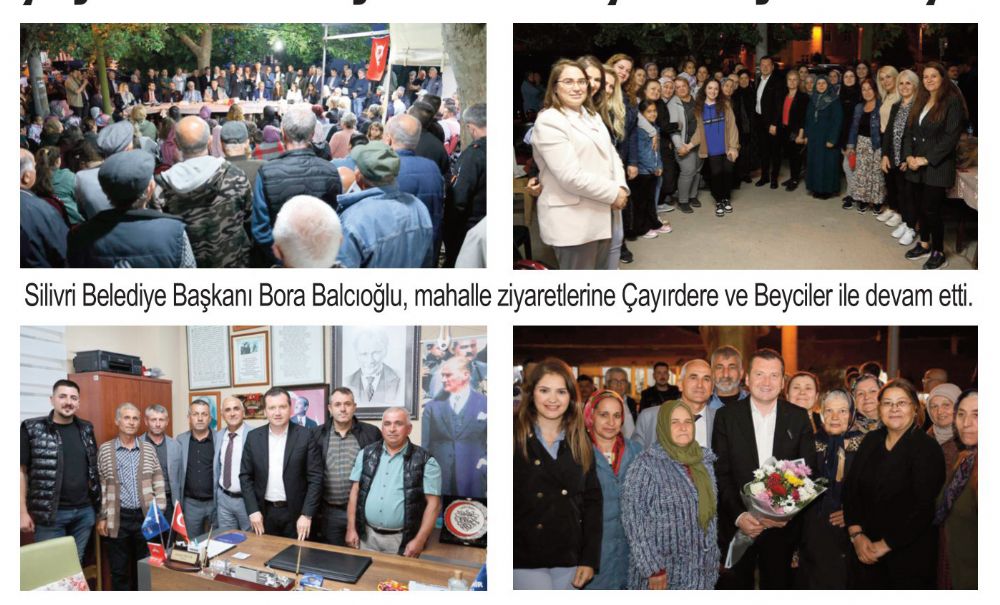 Çayırdere ve Beycilerli hemşerileriyle buluştu